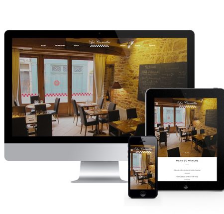 Les Canailles – restaurant – site internet